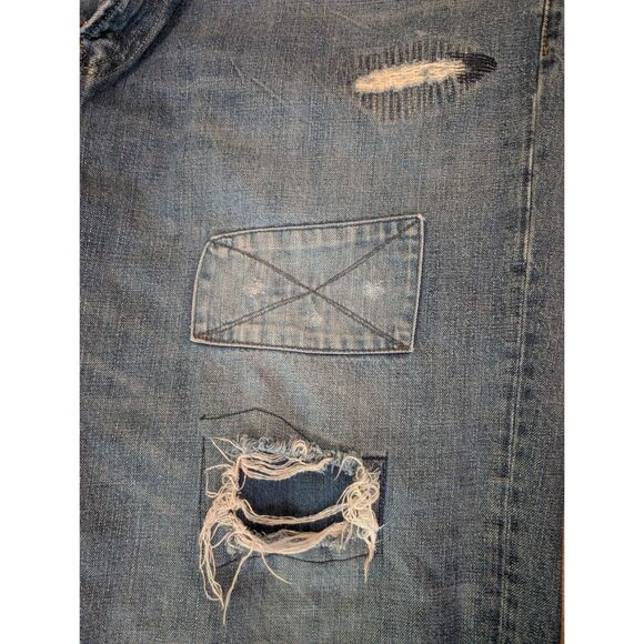 Polo Ralph Lauren Jeans Mens 46B/32 Blue The Varick Slim Straight 100% Cotton - Picture 5 of 14